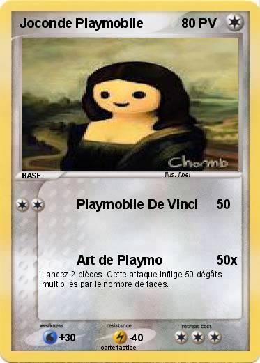 Pokemon Joconde Playmobile