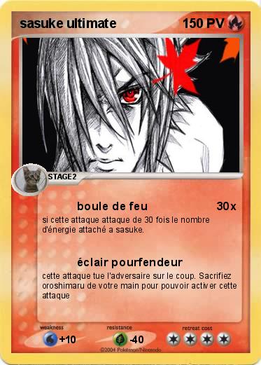 Pokemon sasuke ultimate