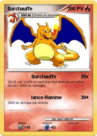 Pokemon Surchauffe