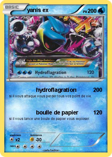 Pokemon yanis ex