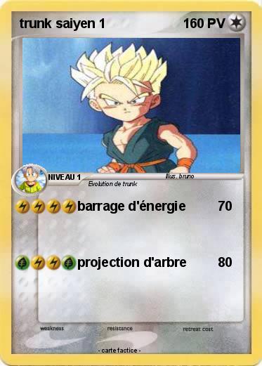 Pokemon trunk saiyen 1