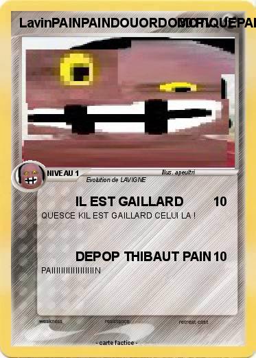 Pokemon LavinPAINPAINDOUORDOMOTIQUEPAIN