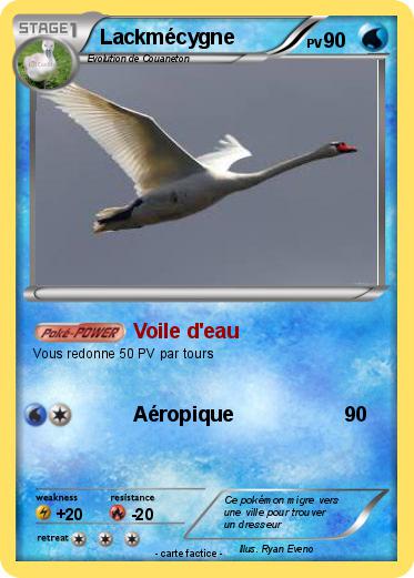 Pokemon Lackmécygne