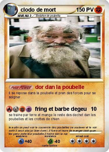 Pokemon clodo de mort