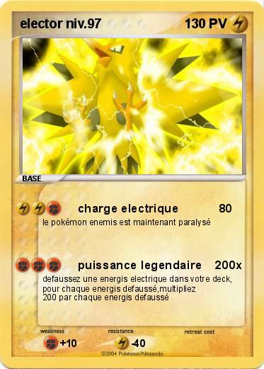 Pokemon elector niv.97