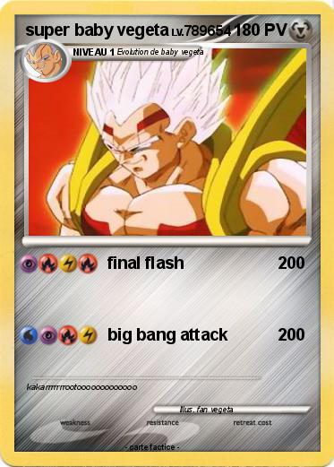 Pokemon super baby vegeta