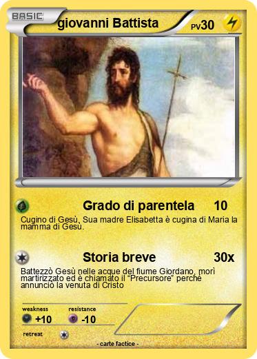 Pokemon giovanni Battista