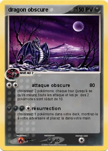 Pokemon dragon obscure