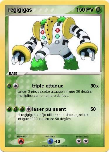 Pokemon regigigas