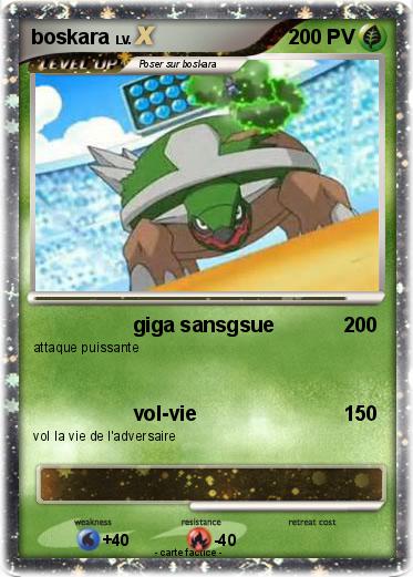 Pokemon boskara