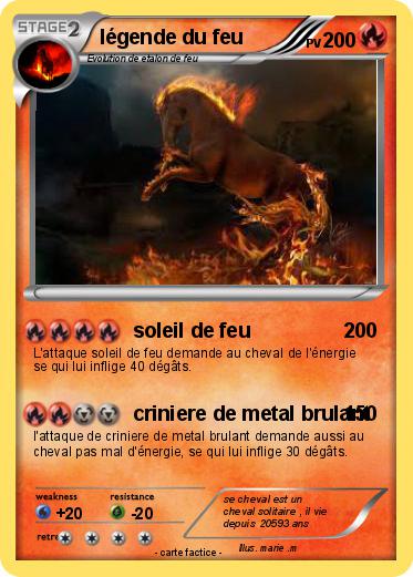 Pokemon légende du feu