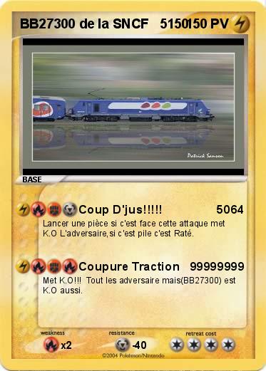 Pokemon BB27300 de la SNCF   5150