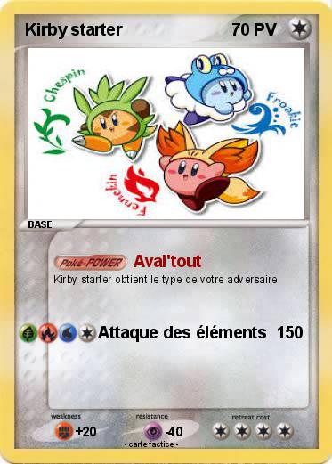 Pokemon Kirby starter