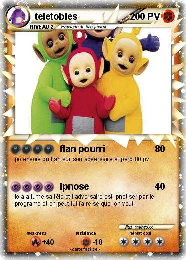 Pokemon teletobies