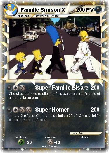 Pokemon Famille Simson X