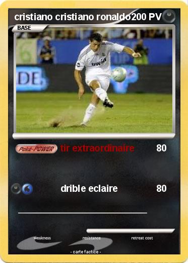 Pokemon cristiano cristiano ronaldo