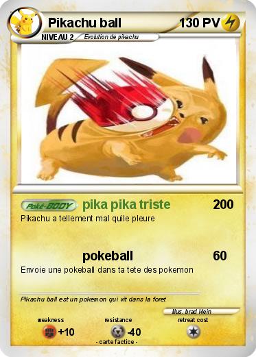 Pokemon Pikachu ball
