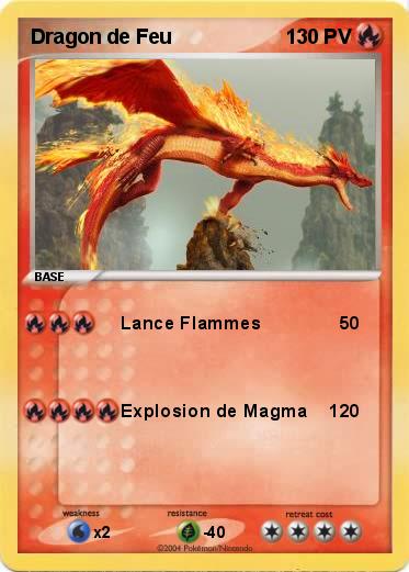 Pokemon Dragon de Feu