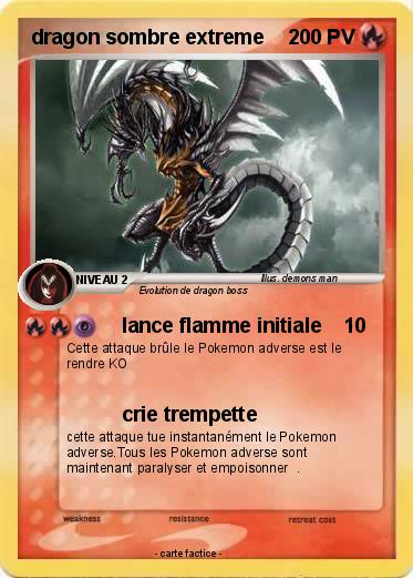 Pokemon dragon sombre extreme