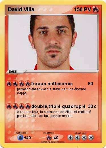 Pokemon David Villa