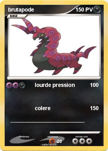 Pokemon brutapode