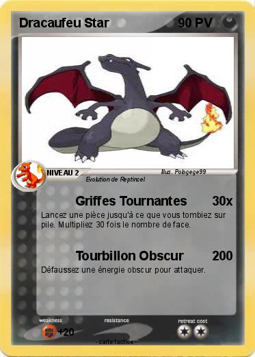 Pokemon Dracaufeu Star