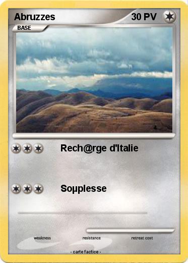 Pokemon Abruzzes