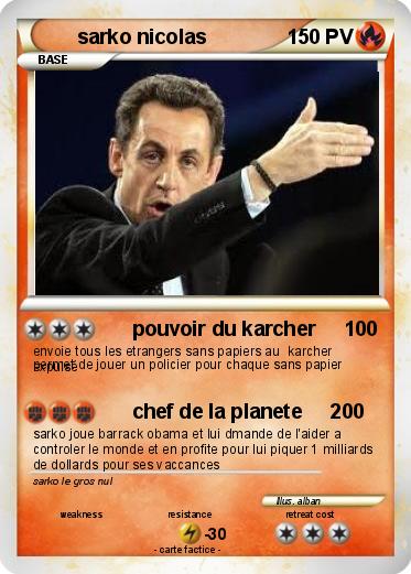 Pokemon sarko nicolas
