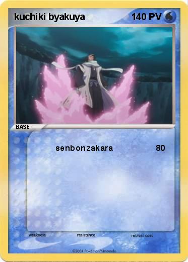 Pokemon kuchiki byakuya