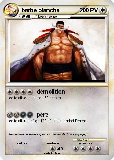 Pokemon barbe blanche