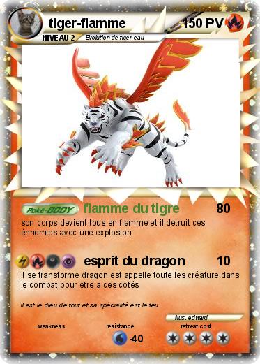 Pokemon tiger-flamme