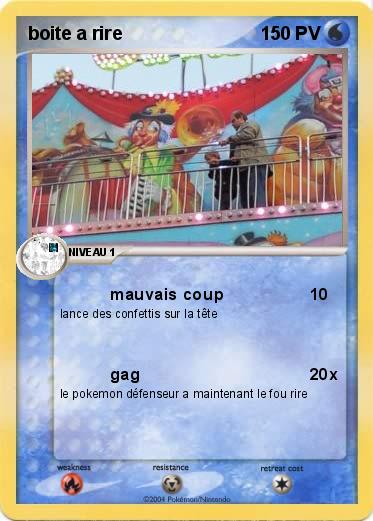 Pokemon boite a rire