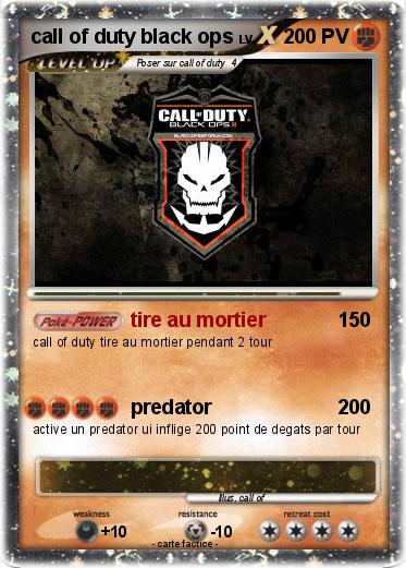 Pokemon call of duty black ops