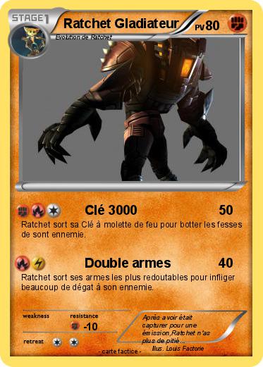 Pokemon Ratchet Gladiateur