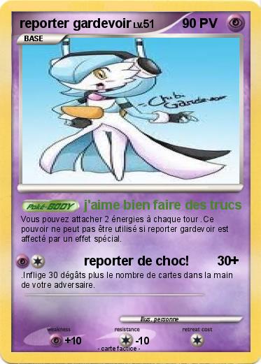 Pokemon reporter gardevoir