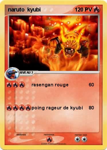 Pokemon naruto  kyubi