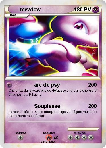 Pokemon mewtow