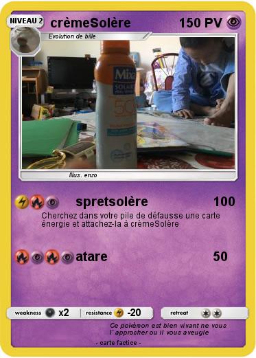 Pokemon crèmeSolère