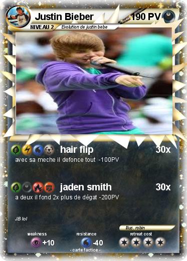 Pokemon Justin Bieber