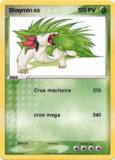 Pokemon Shaymin ex                        5