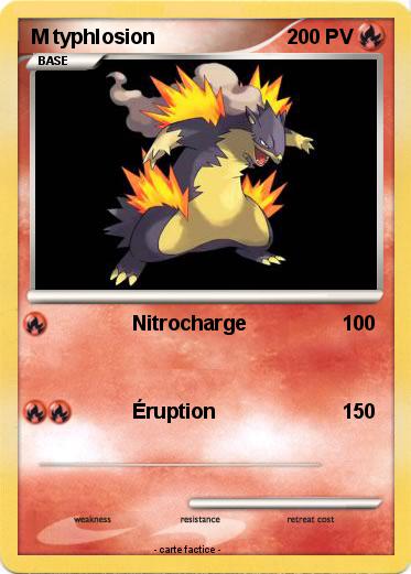 Pokemon M typhlosion