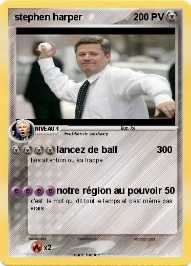 Pokemon stephen harper