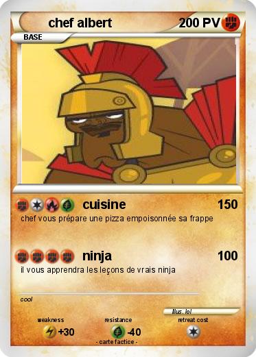 Pokemon chef albert