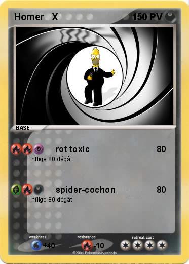 Pokemon Homer   X