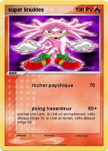 Pokemon super knukles