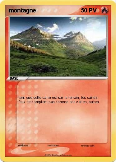 Pokemon montagne