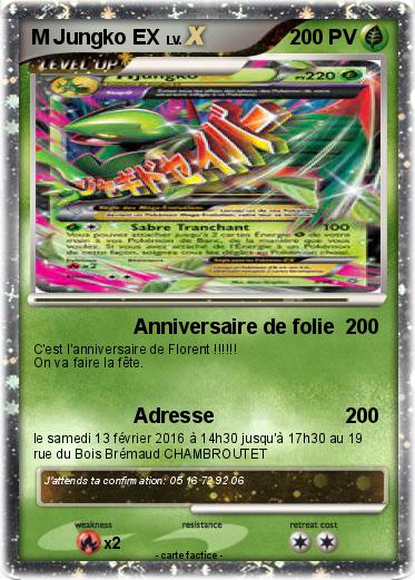 Pokemon M Jungko EX