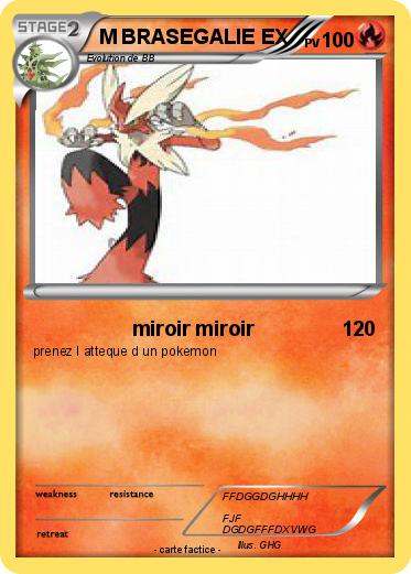Pokemon M BRASEGALIE EX