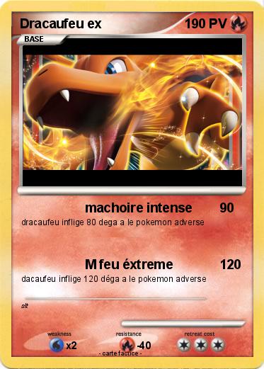 Pokemon Dracaufeu ex