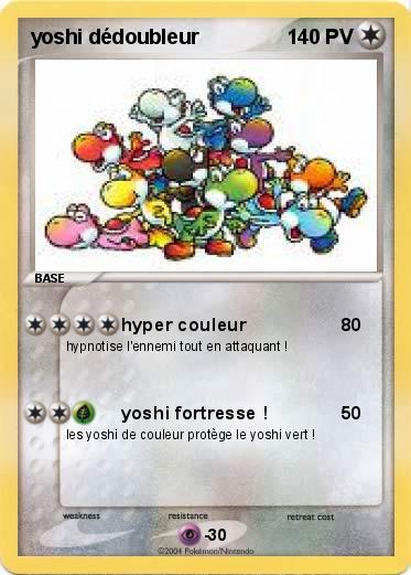Pokemon yoshi dédoubleur